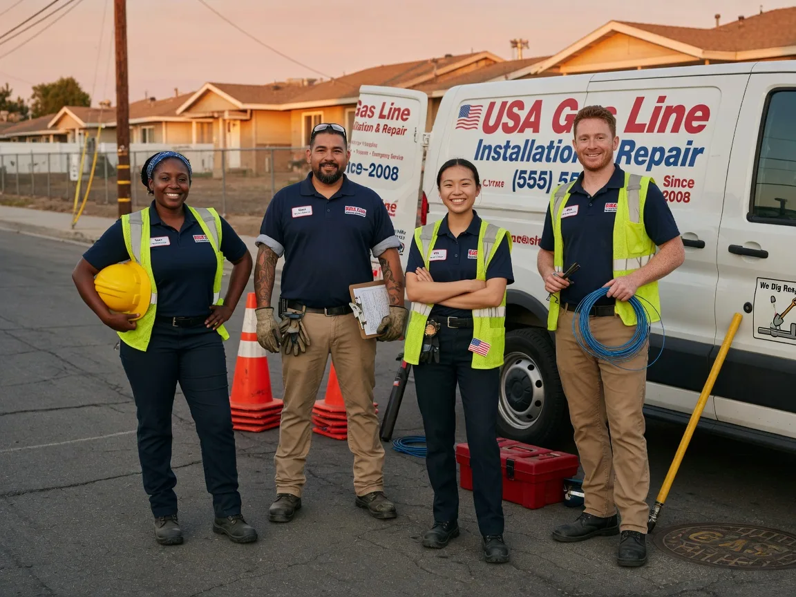 Gas Line Installation company in Loachapoka, AL